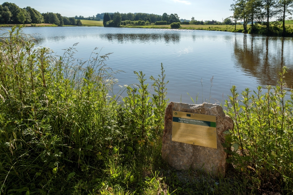 Revitalizace rybníku Valcha - Třešť na Vysočině