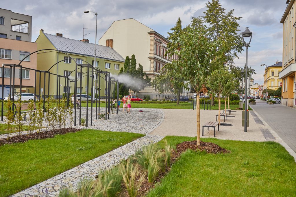 Náměstí Míru v Kroměříži. Foto: Antonín Kapraň, MMR