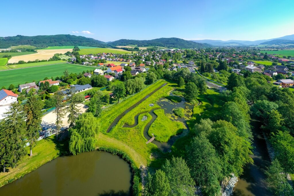 Protipovodňová stavba Rapotín