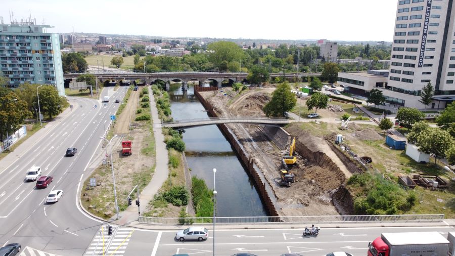 Revitalizace nabrezi Svratky Zdroj: A PLUS