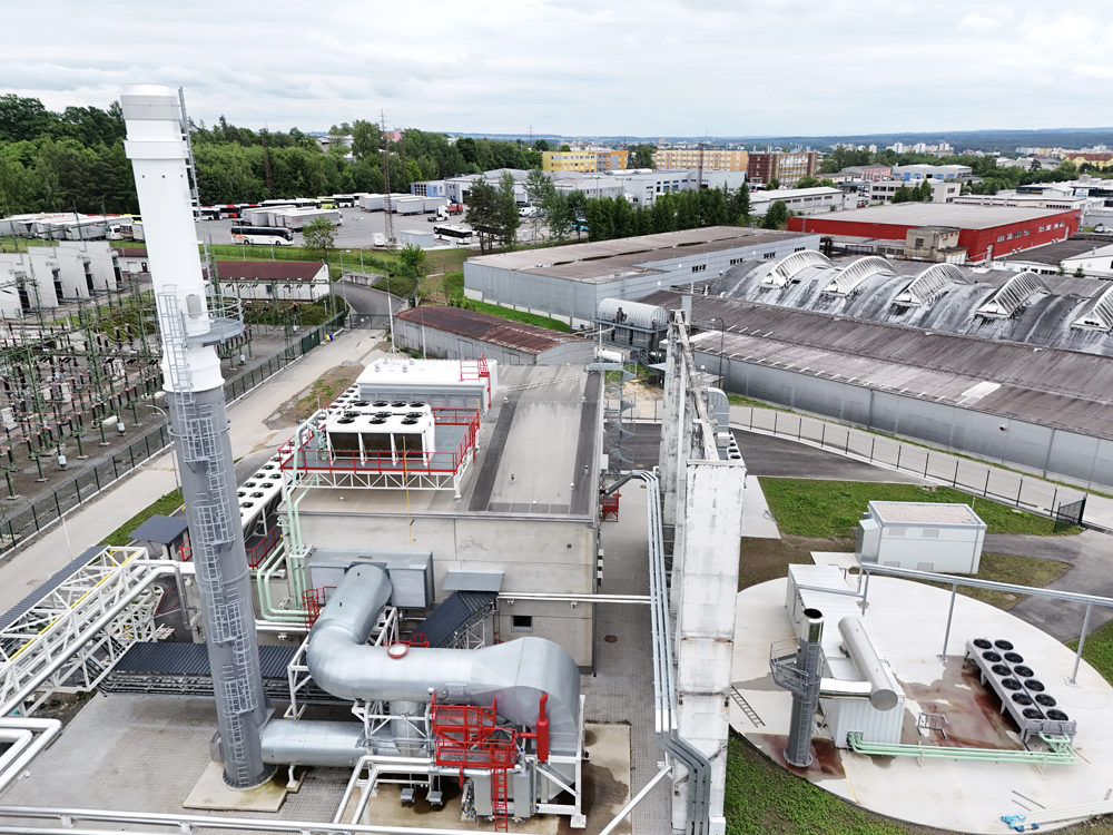 Plynofikace Teplárny Tábor Foto SFŽP ČR